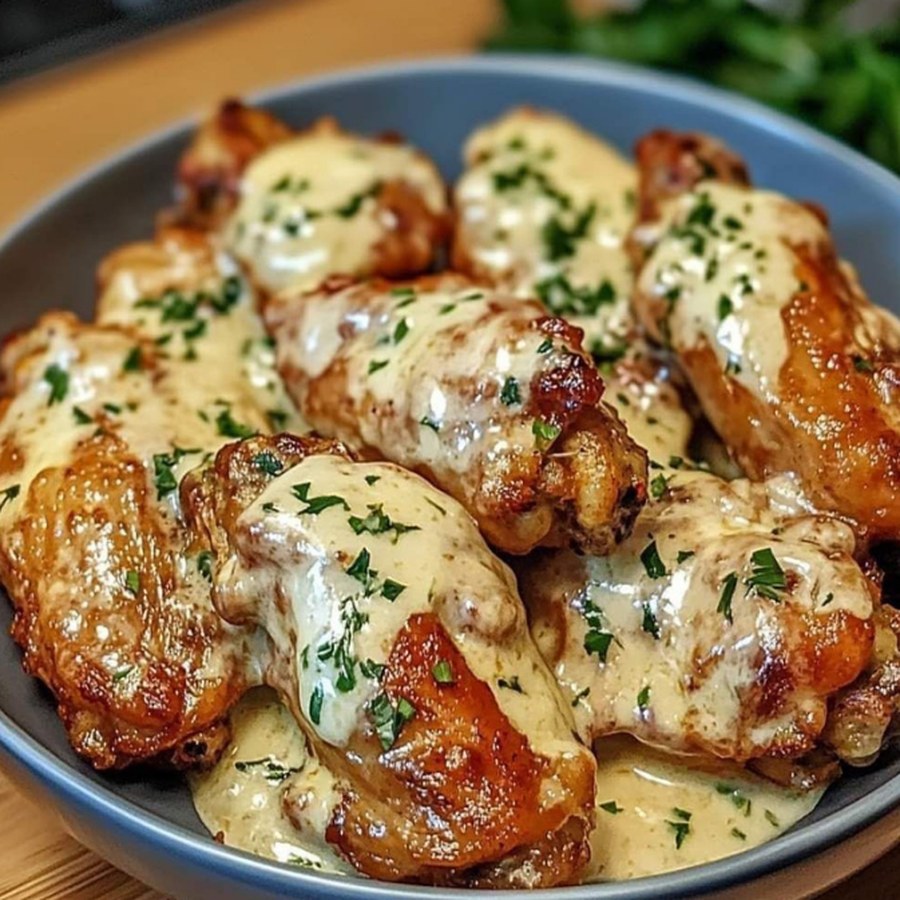 Garlic-Parmesan Wings